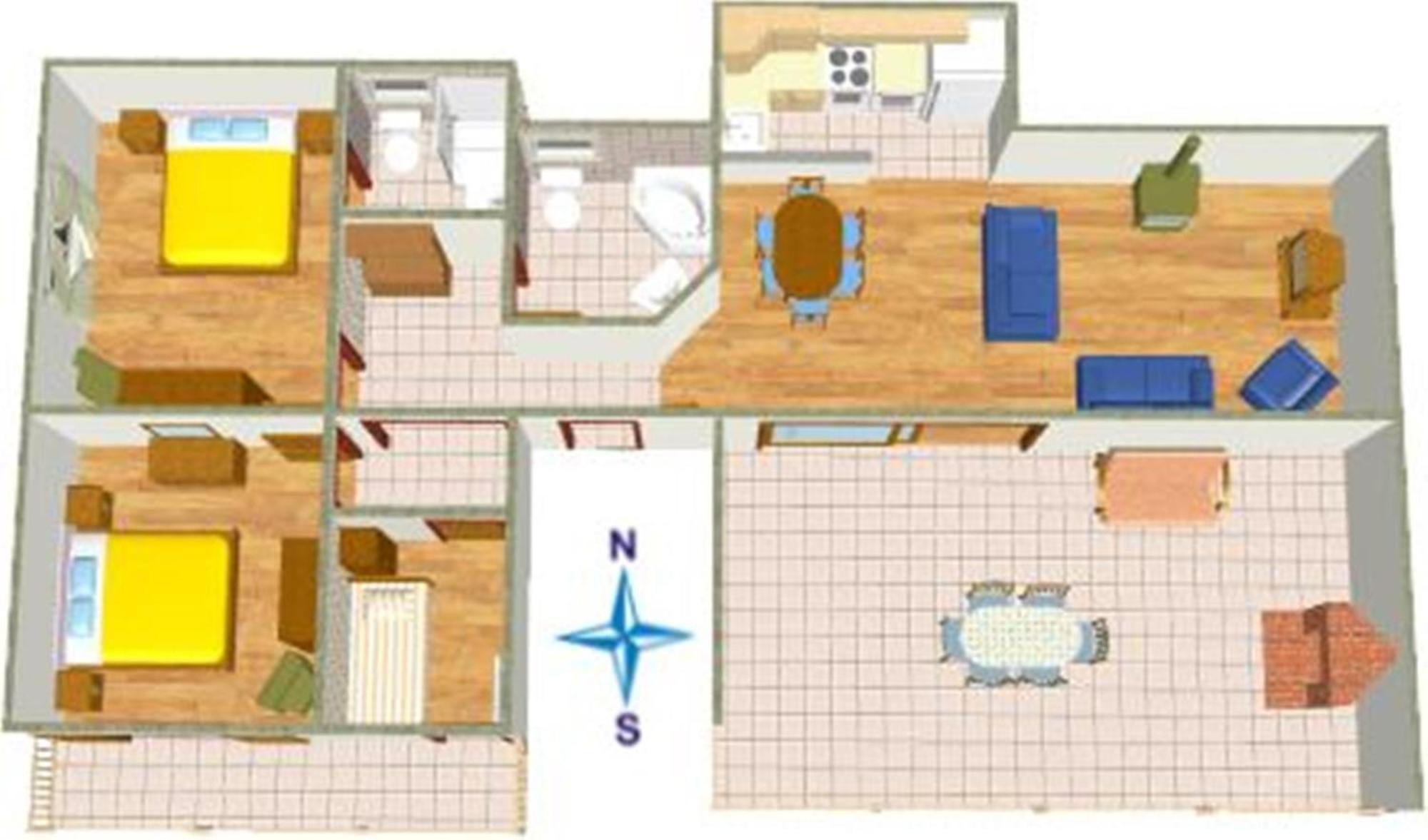 Apartments Zorica Tučepi Стая снимка
